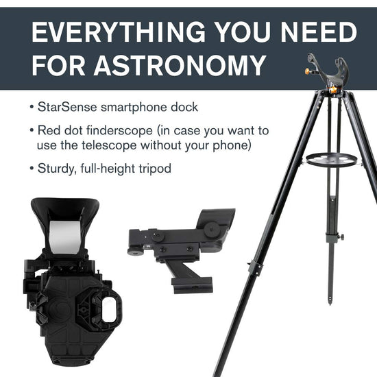 Celestron StarSense Explorer LT 114AZ telescope — app-enabled for easy use with smartphones