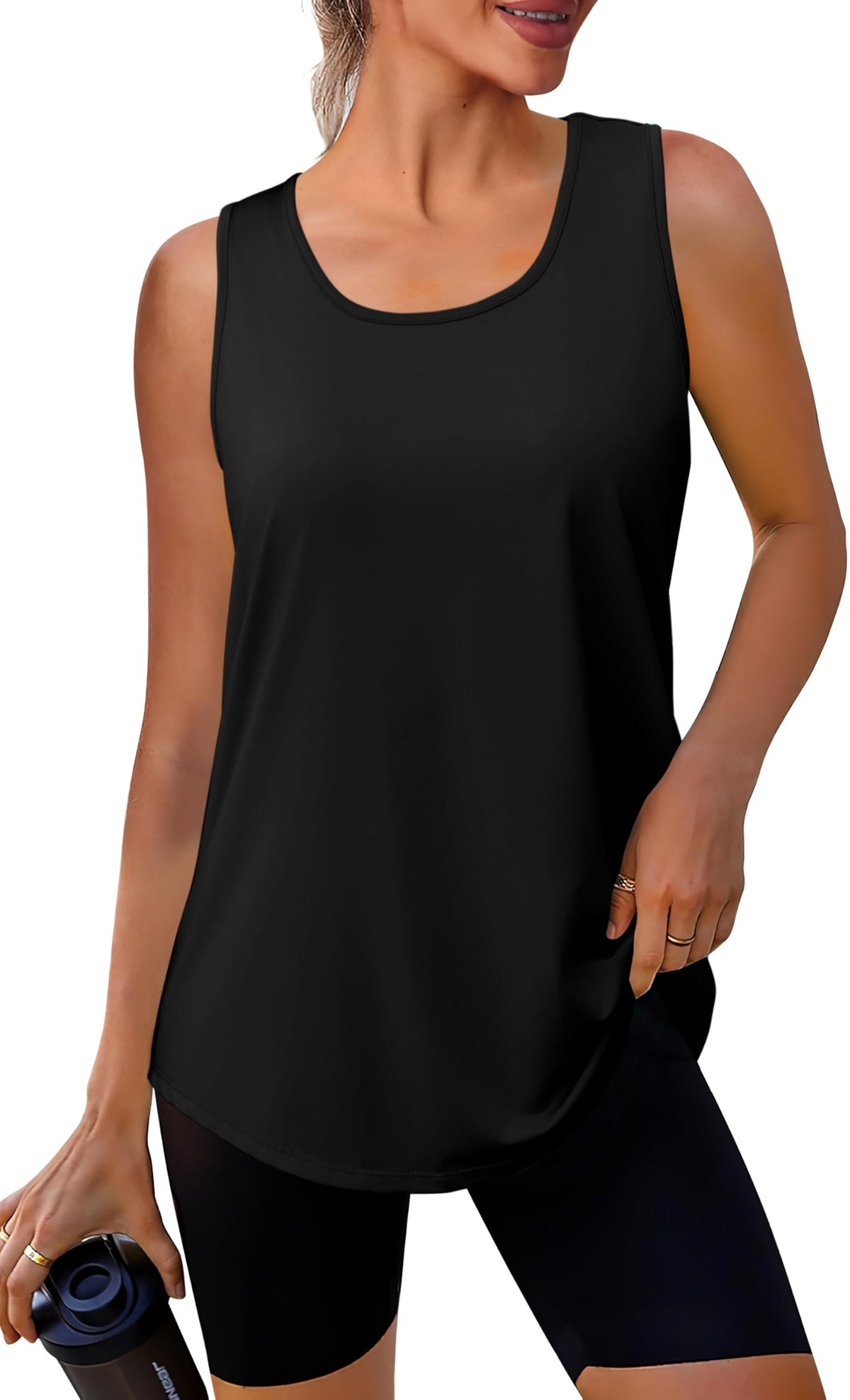 Wiholl shirt — lightweight sleeveless athletic tank for summer workouts and beach wear