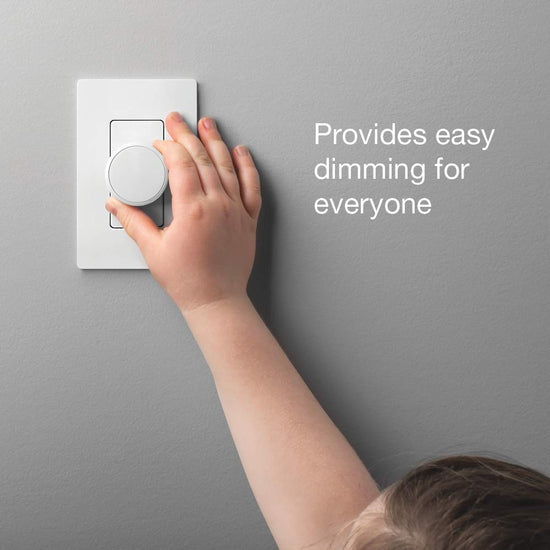 Lutron Z3-1BRL Aurora smart bulb dimmer - White design