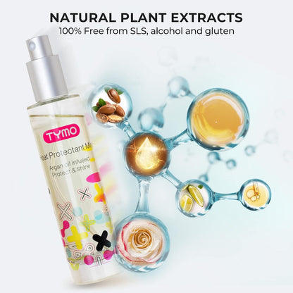 TYMO hair styling agent — heat protectant for hair