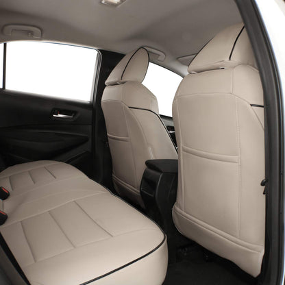 Vehicle seat cover — Custom fit leatherette for Nissan Armada 2017-2023