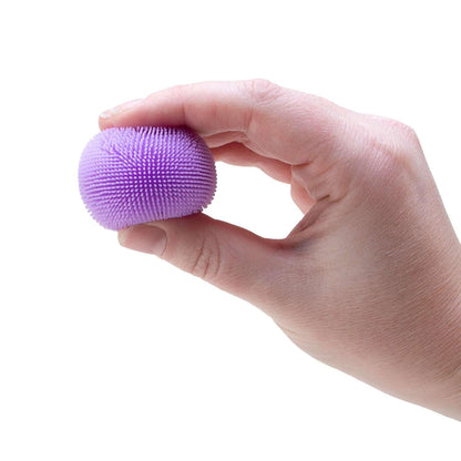 Schylling Teenie NeeDoh Fuzz Ball — velvet texture and soft cloud squish squeeze toys
