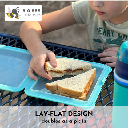 Big Bee, Little Bee food storage container — SoftShell reusable silicone design