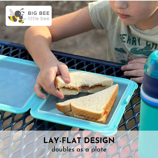 Big Bee, Little Bee food storage container — SoftShell reusable silicone design