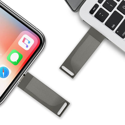512GB Photo Stick for Smartphones, 4in1 Functionality, Directly Transfer Photos to USB Drive, Supports Storage of Photos/Videos/Various Files