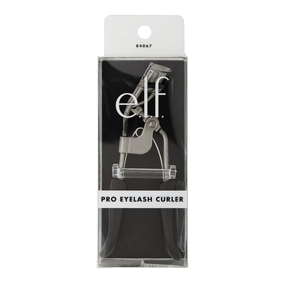 e.l.f. eyelash curler — stainless steel with ergonomic design and replacement pad