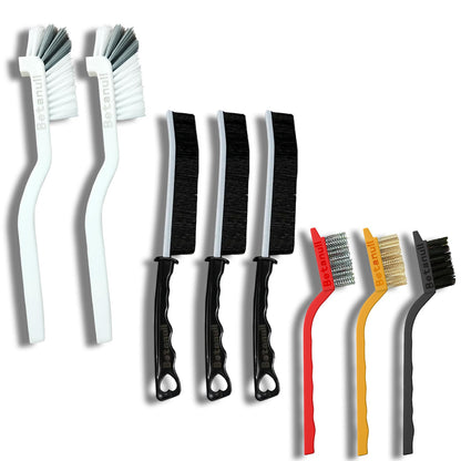Betanull cleaning brush set — multi-purpose hard bristle brushes for tight spaces