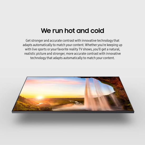 Television — 4K QLED Smart TV by Samsung