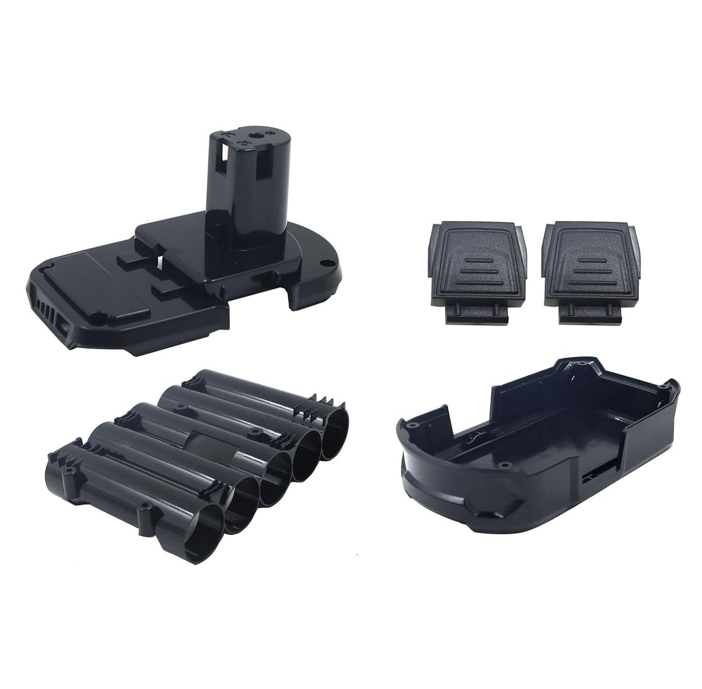 SANIU 1P Battery 8.0 Replacement for Ryobi 18V One +Battery Shell Housing Kit Compatible with Ryobi 18V Battery P102 P108 P104 P109 Cordless Power Tools