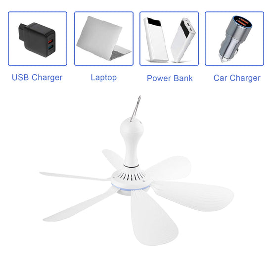 SCOOYEEES electric fan - USB ceiling fan