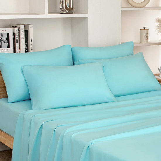 HOMEIDEAS bed linen set — Extra soft brushed microfiber with deep pockets