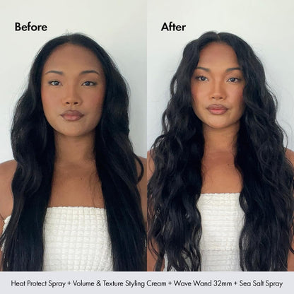 Wave wand hair iron — designed for parents