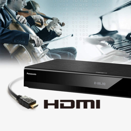 Panasonic video disc player — 4K Blu Ray with Dolby Vision and HDR10+ playback