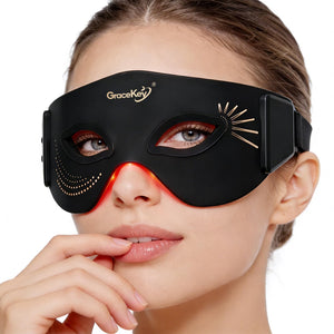 Gracekey red light therapy mask — 3 color modes with near infrared light 850nm