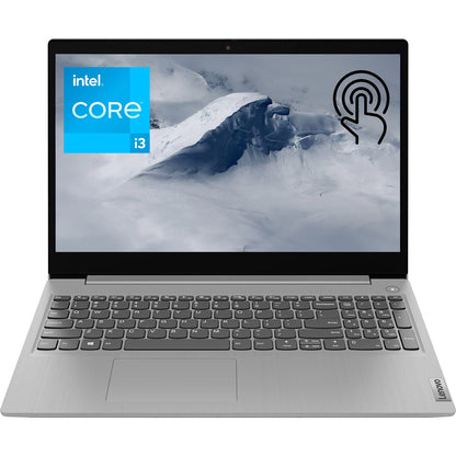 Lenovo Ideapad 3 Notebook — 15.6 HD touchscreen and 11th Gen Intel Core i3 processor