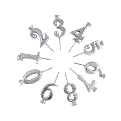 CANDLE_HOLDER — Recycled sandcast aluminum from Mariposa in silver color