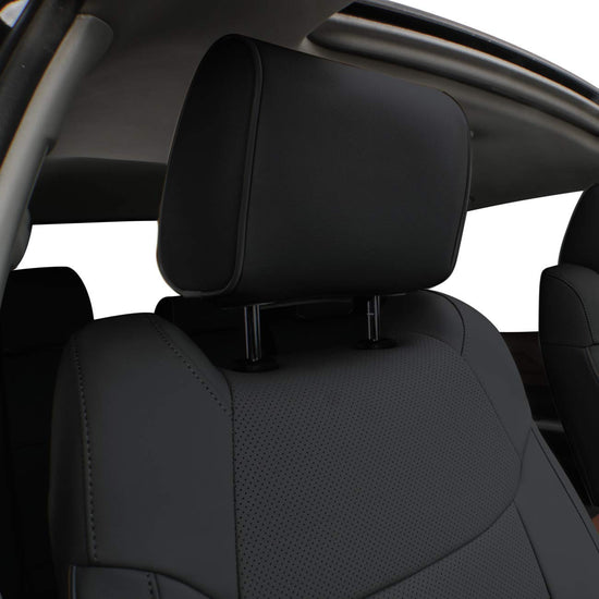 EKR vehicle seat cover — custom fit leather cover for Chevrolet Colorado front row.