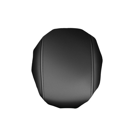 AOMSAZTO console covers - Armrest covers for 2019-2025 Subaru Forester in black with black stitches