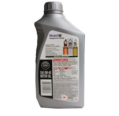 AUTO_OIL — Mobil 1 synthetic 0W-40 motor oil