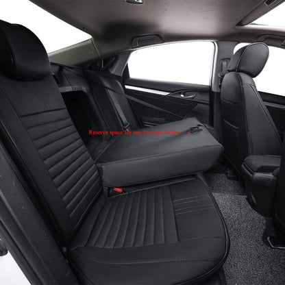 Vehicle seat cover — custom fit waterproof leather for Honda Civic sedan 2016-2021