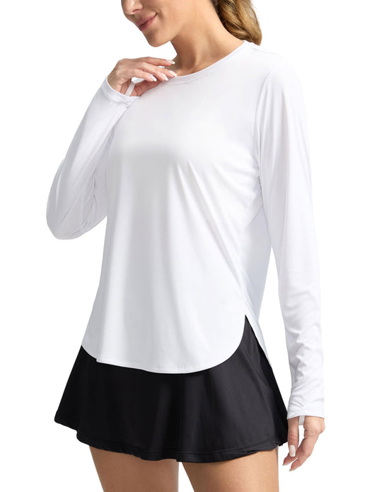 Shirt — UPF 50+ long sleeve UV protection for outdoor activities