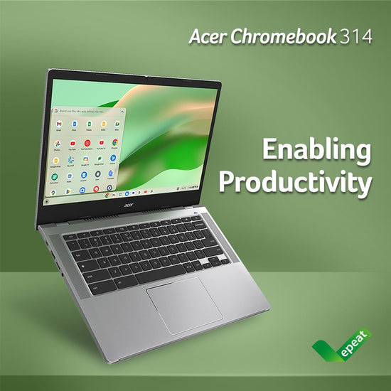 Acer Chromebook Spin 314 notebook computer — 14 touch display and Intel Pentium N6000 processor