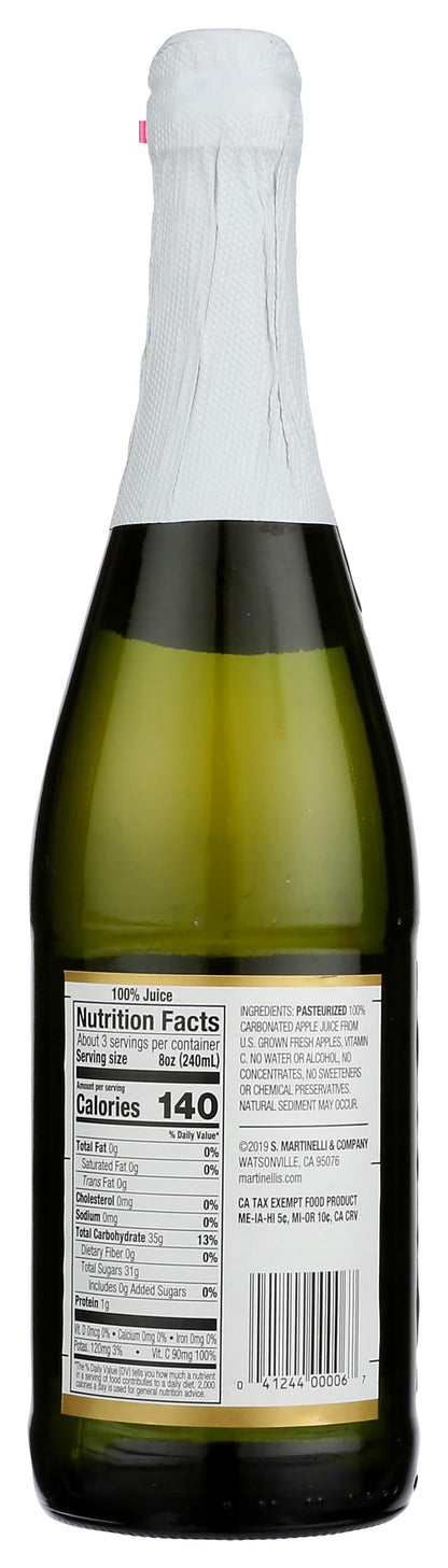 Martinelli's sparkling cider — Gold Medal flavor, 25.4 fl oz bottle