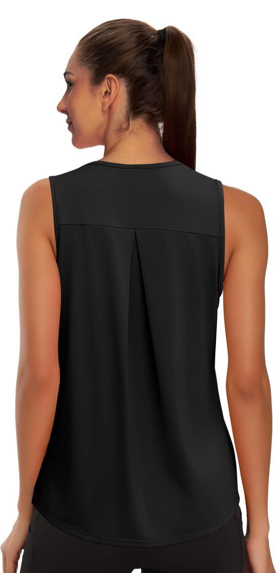 Wiholl shirt — lightweight sleeveless athletic tank for summer workouts and beach wear