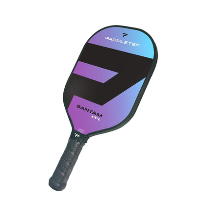 Sport racket — Honeycomb core and polycarbonate surface by Paddletek Bantam EX-L