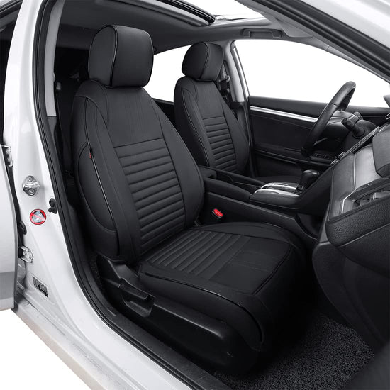 Vehicle seat cover — custom fit waterproof leather for Honda Civic sedan 2016-2021