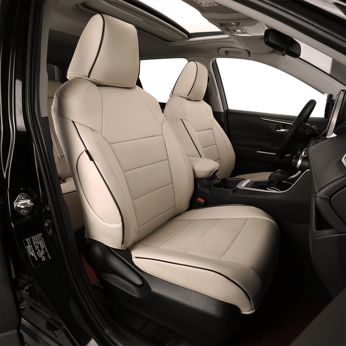 EKR Rav4 seat covers — Custom fit faux leather for Toyota Rav4 2013-2018