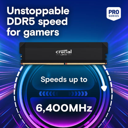 Internal memory — Crucial Pro 32GB DDR5 RAM kitInternal memory — Crucial Pro 32GB DDR5 RAM