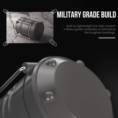 Lichamp LED camping lantern — portable battery powered light for emergencies