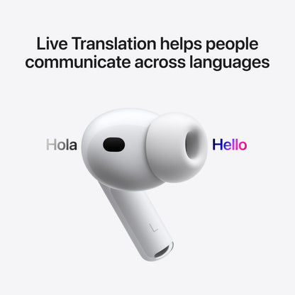 Apple AirPods Pro 3 headphones — Active noise cancellation and heart rate sensing