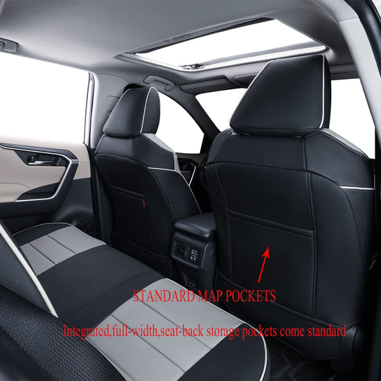 EKR Armada seat covers — Custom fit faux leather for Nissan Armada 2017-2023