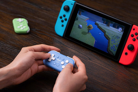 8BitDo gamepad — micro Bluetooth connectivity