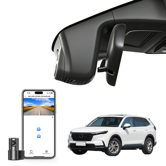 Mangoal Honda CRV dash cam - 4K front and 1080p rear with integrated OEM look