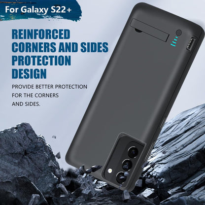 Sitong battery case for Samsung Galaxy S22+ with 5000mAh rechargeable power bank