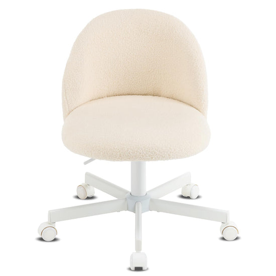 VINGLI desk chair with lumbar support and rolling swivel wheel