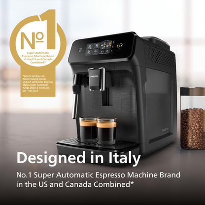 Philips espresso machine — fully automatic with milk frother and touch display