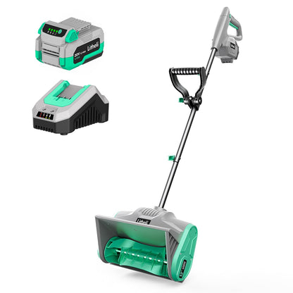 Litheli cordless snow blower — brushless electric design with battery included