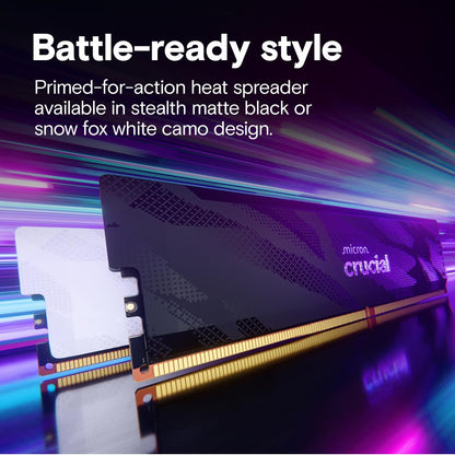 Internal memory — Crucial Pro 32GB DDR5 RAM kit