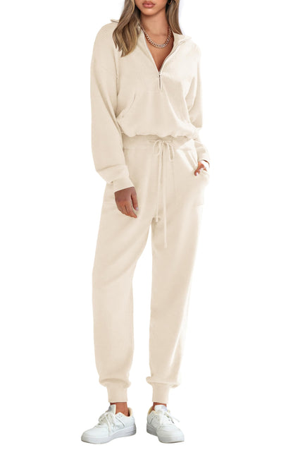 PRETTYGARDEN women's tracksuit - 2 piece sweater set with pullover and joggers