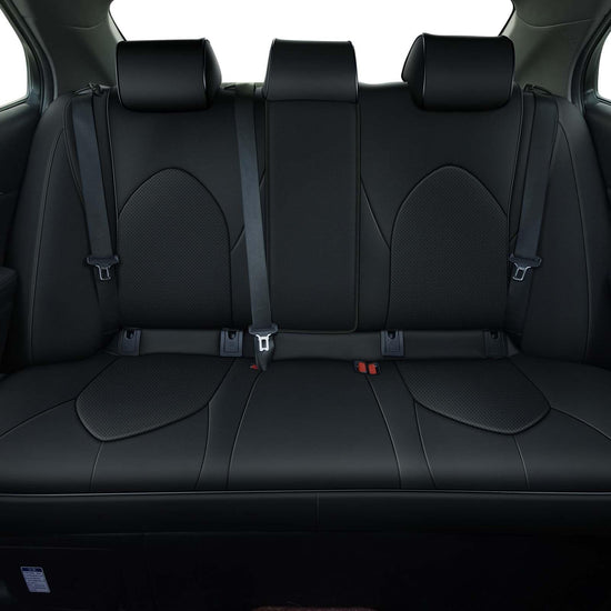 Vehicle seat cover — Custom fit faux leather for Toyota Camry 2018-2024