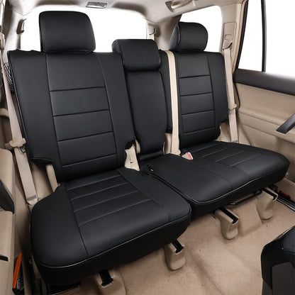 EKR seat covers - Faux leather for Jeep Gladiator 2020-2025, manual seats and rear no armrest