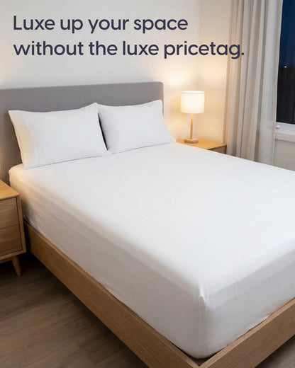 Bed linen set — Soft and cooling brushed microfiber with easy care features