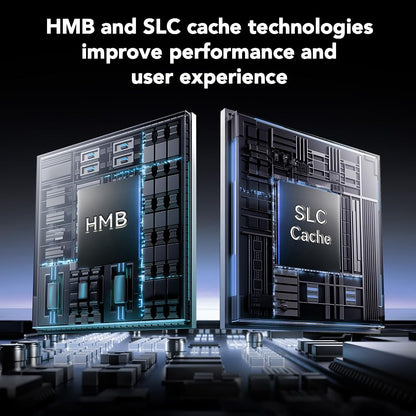 Lexar SSD with heatsink for PCIe Gen4 NVMe M.2 2280 internal storage