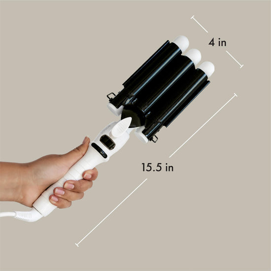 Wave wand hair iron — designed for parents
