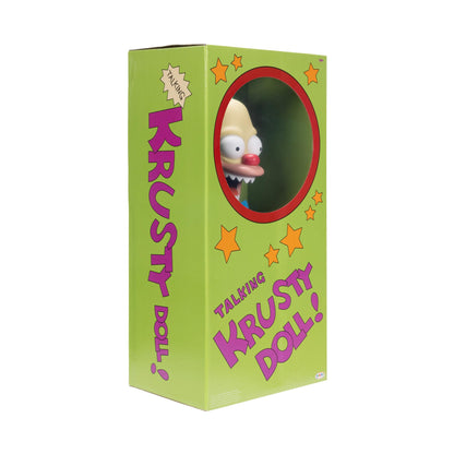 Toy figure — 16-inch talking Krusty doll from The Simpsons Treehouse of Horror III episode