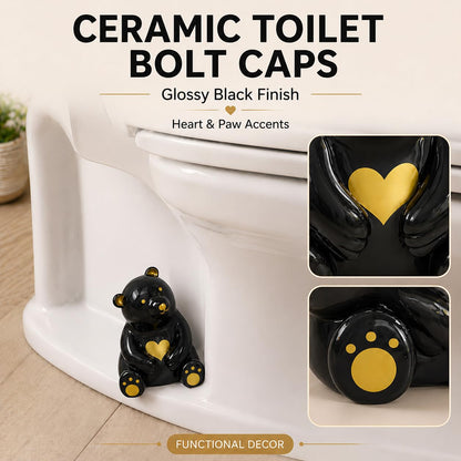 Toilet bolt caps — ceramic birds and universal covers included 2 packs and 4 packs